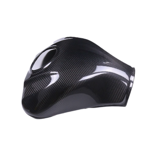 Cubierta de Tanque de Gasolina para Motocicleta <span class=keywords><strong>Kawasaki</strong></span> <span class=keywords><strong>Ninja</strong></span> <span class=keywords><strong>ZX10R</strong></span> 2017-2022, 3K, 100% Fibra de Carbono Seca, Color Negro, Accesorios para Carenado Delantero Superior - Product Image 1