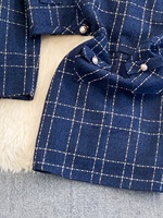 Ensembles Femme Style Nouvelle Mode Automne 2026 : Veste à Manches Longues et Robe Gilet Cintrée