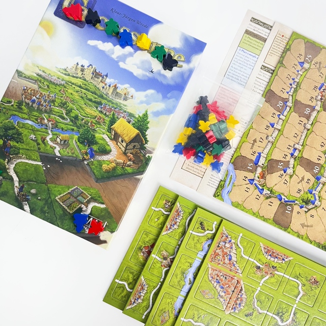 Carcasso Board Game Wholesale Custom Printing Card Games Party Game Festival Gifts for Friends Tabletop Tile Game