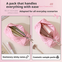 Nouvelle pochette de rangement cylindrique multifonctionnelle en nylon, organiseur de cuisine portable pour petits objets quotidiens