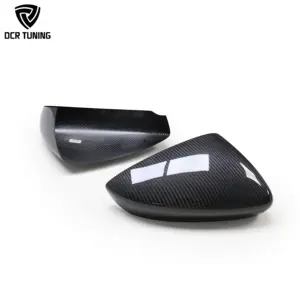 Ốp gương chiếu hậu bằng sợi carbon khô AXELA dành cho <span class=keywords><strong>Mazda</strong></span> <span class=keywords><strong>3</strong></span> Hatchback CX-30, dán trực tiếp, 2019 trở lên - Product Image 1