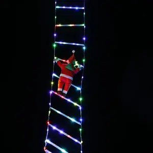 Decorazione natalizia a basso voltaggio, 6m, con scala, luci RGB, ideale per decorare interni ed esterni durante le festività. - Product Image 2