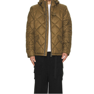 Giacca trapuntata da <span class=keywords><strong>uomo</strong></span> di lusso con chiusura a cerniera resistente al vento con chiusura a cerniera per la regolazione del colletto con punta per il caldo inverno - Product Image 5