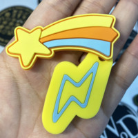 Étiquettes en PVC souple personnalisées en gros, logo de marque 3D en relief, patchs et badges en caoutchouc de silicone PVC – Nouveauté !