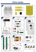 Kit de stockage d'énergie solaire DIY 15KWH YIXIANG V2 BOX 16s 51.2V 628Ah Batterie Lifepo4 avec BMS IP54 CANBUS/RS485