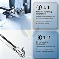 Machine de remplissage et de bouchage de tubes en verre FillinMachine, machine de pré-remplissage et de scellage pour tubes en verre