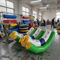 Balançoire aquatique gonflable de haute qualité en PVC, jeu sportif, toboggan aquatique à tube unique, jouets et équipements de baignade amusants