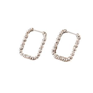 Hot Fashion Boucles d'oreilles rondes en acier inoxydable plaqué or 18 carats pour femmes Style tendance avec commerce électronique transfrontalier - Product Image 6