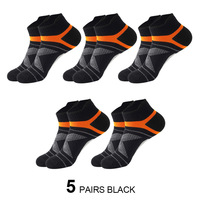 Chaussettes de sport basses en coton personnalisées avec logo, respirantes, en maille, avec soutien de la voûte plantaire, pour hommes et femmes, vente en gros, OEM
