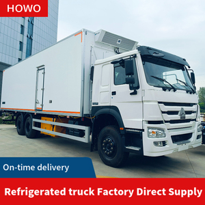 Howo 10 Ton 20 Ton carburante Diesel manuale 6x4 refrigerato carne cibo congelato consegna nuovo usato 4x2 Drive <span class=keywords><strong>camion</strong></span> - Product Image 4