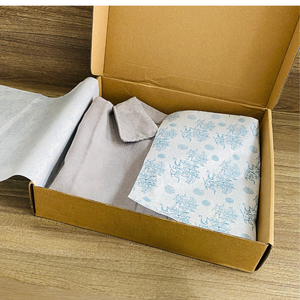 กระดาษคราฟท์สีเดียวสำหรับกล่องกระดาษ DIY กระดาษห่อช่อดอกไม้ลายการ์ตูน - Product Image 4