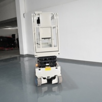 Plateforme élévatrice à ciseaux électrique EVERLIFT 300 kg, 4 m, 6 m, 8 m, 10 m, 12 m, batterie au plomb-acide, autopropulsée, plateforme de travail en hauteur