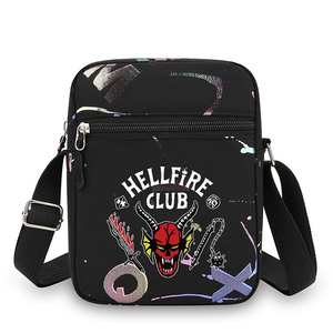 Nouveau design Stranger S5 Hellfire Club Friends Don't Lie Eleven Pattern Crossed Body Bag Sac à bandoulière personnalisé pour enfants - Product Image 3