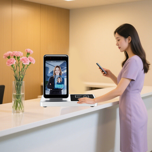 Thông minh kiểm soát truy cập hệ thống thông minh Nhận dạng khuôn mặt 8 inch màn hình cảm ứng máy tính để bàn máy khách cho khách sạn - Product Image 1