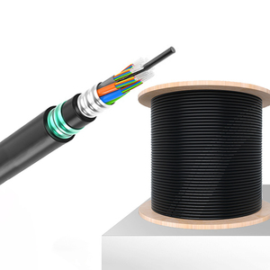 Cable de Fibra Óptica para Entierro Directo en Exteriores GYTA53, Doble Cubierta, Doble Armadura, Monomodo G652D - Product Image 1