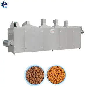 Factory Price Rabbit Animal Dog Cat Fish Feed Pellet Production Line Twin Screw Pet Food Extruder Machinery