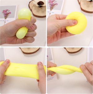Jouet Kawaii Surprise Sourire Boîte Mystère Colorée Virale Géante Scintillante Mini Dumpling Squishy - Product Image 4