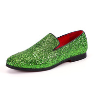 Chaussures pour hommes grande taille en cuir à bout pointu, personnalisables, pour le dropshipping