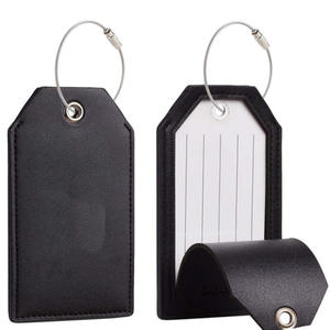 <span class=keywords><strong>Étiquette</strong></span> à bagages en cuir PU <span class=keywords><strong>personnalisable</strong></span> et <span class=keywords><strong>étiquette</strong></span> <span class=keywords><strong>de</strong></span> nom/passeport en métal avec logo en relief, accessoires <span class=keywords><strong>de</strong></span> <span class=keywords><strong>voyage</strong></span> - Product Image 2