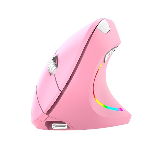 H1 Wireless 2.4g Vertical Mouse Prevention Mouse Four-speed Adjustable Type C Charging Ergonomics for Long Working Hours