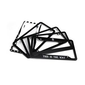 Support de <span class=keywords><strong>plaque</strong></span> de voiture en plastique chromé galvanisé de taille standard personnalisée cadre de <span class=keywords><strong>plaque</strong></span> d'<span class=keywords><strong>immatriculation</strong></span> <span class=keywords><strong>avec</strong></span> <span class=keywords><strong>logo</strong></span> - Product Image 3