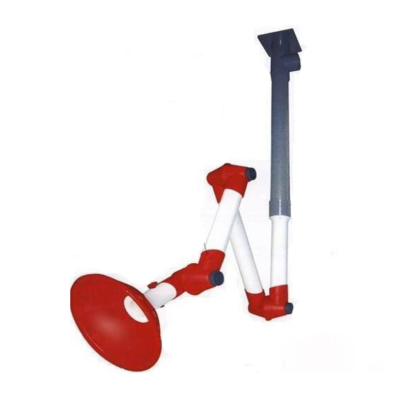 Лабораторная универсальная вытяжка дыма, Потолочная паяльная вытяжка дыма, диаметр 75 мм, настенная полипропиленовая вытяжка дыма