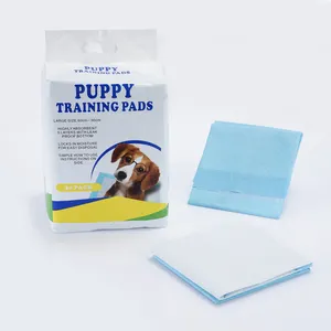 Precio bajo al por mayor para mascotas suministros de capacitación de alta calidad absorbente pad para perros