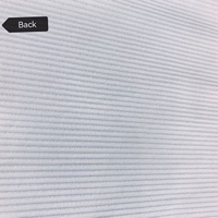 Expédition rapide par air et mer, stock suffisant, rouleaux de tissu doux prêts pour l'impression numérique, 200 g/m², blanc, 4x2, tissu côtelé pour impression par sublimation
