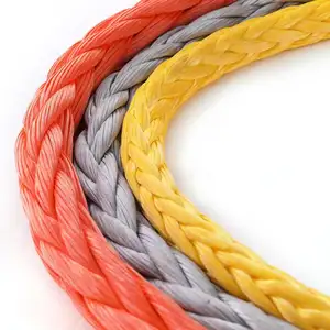 The Most Popular High Strength High Temperature Fire-resistant Rescue Rope Fire Safety UHMWPE Rope