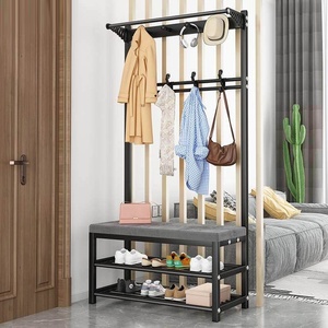 Meubles de maison de haute qualité, étagères de rangement verticales pour la maison, <span class=keywords><strong>porte</strong></span>-manteaux pour la <span class=keywords><strong>porte</strong></span> d'entrée - Product Image 4
