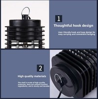 Lampe anti-moustiques électrique best-seller de l'été, piège à insectes domestique, photocatalytique UV, attrape-moustiques doux, alimentation AC/USB