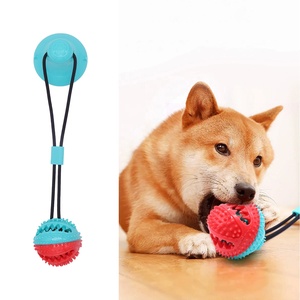 Interactieve Hond Speelgoed Touwtrekken <span class=keywords><strong>Puppy</strong></span> Tandjes Speelgoed Voor Verveling Druk Zelfspel Hondenvoer Uitgifte Bal Speelgoed Voor Kleine Middelgrote Hond - Product Image 4