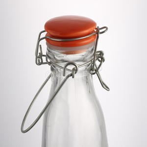 <strong>1</strong> <strong>Litre</strong> 1000ml 500ml Swing Top Clip Cap Glass Water Juice Bottles for Milk for Beverages for Beer Carton Packing Included - Product Image 5