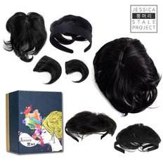 Jsica สายรัดผมหม่อนอุปกรณ์เสริมประเภท4/2สำหรับการจัดแต่งทรงผมผลิตภัณฑ์ไพเพอร์ระดับพรีเมียม - Product Image 1