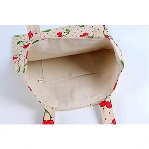 Eco-friendly Stylish Canvas Reusable Foldable Tote <b>Bag</b> with Customizable Design Logo Pattern <b>Size</b> <b>Medium</b> - Product Image 4