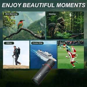 Monoculaire 2000 * 25 pour adultes et enfants, pour l'observation en plein air des matchs de football, du tourisme, de la chasse, du camping, télescope haute définition - Product Image 5