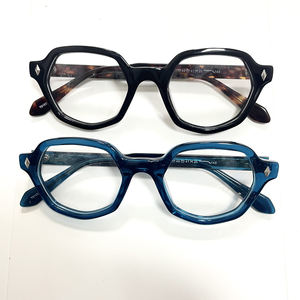 Occhiali da vista unisex in acetato Kalin Gzlk, montatura nera a occhio di gatto, lenti alla moda, design personalizzato - Product Image 5