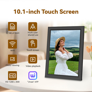 Fabricant OEM 10,1" écran tactile horloge cadre photo numérique avec vidéo 32 Go Android Wi-Fi - Product Image 2