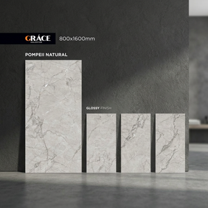 Azulejos de porcelana esmaltada Pompeii Natural de 800x1600 mm para suelo y pared, aspecto de piedra natural, premium, 80x160 cm - Product Image 1