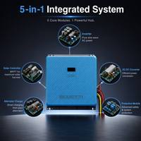Kit solaire tout-en-un BLUETTI RVSolar 48V 5kW avec MPPT et charge par alternateur pour conversion de fourgonnette DIY et réaménagement de bateau - Distributeur