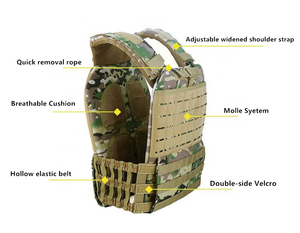Cá Nhân Bảo Vệ Vest Đạn Đạo Vest Nam Tiện Ích Vest - Product Image 3