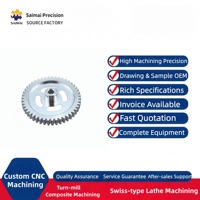 Factory Direct Sales OEM/ODM Turning Milling Hardware Brass Gears Stainless Steel CNC Custom Machining Watch Parts Metal Service
