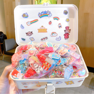 Tracy & <span class=keywords><strong>herry</strong></span> 5ชิ้น/เซ็ตหลากสีทรายดูดโปร่งใสเด็กหญิงผลไม้เลื่อมแวว BB คลิปของขวัญ - Product Image 6