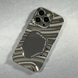 เคสโทรศัพท์แบบมีกระจกเคลือบหรูหรา สำหรับ <span class=keywords><strong>iPhone</strong></span> 16 15 14 13 12 Pro Max X XS XR Plus <span class=keywords><strong>SE</strong></span> <span class=keywords><strong>2022</strong></span> เคสกันกระแทกแบบนิ่ม - Product Image 2