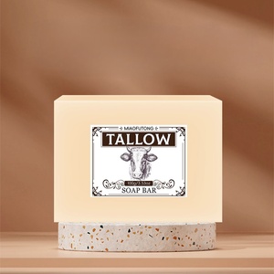 Bestselling Tallow Soap Facial Cleanser Moisturizing Nourishing Skin Cleansing Face Washing <b>Bathing</b> Handmade Soap - Product Image 3