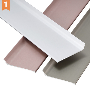 Metal Decorative Aluminum Profile Moulding Wall Protector Corner <strong>Flexible</strong> Baseboard Line Black Aluminium Floor <strong>Skirting</strong> <strong>Board</strong> - Product Image 2