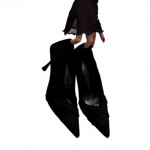 Nouvelles chaussures de mariée coréennes 2026 pour banquet, à plateforme, respirantes, à enfiler, modèle Evergreen - Product Image 1