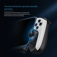 Manette de jeu JK02 à refroidissement semi-conducteur D8 pour téléphone portable compatible, dissipation thermique, moteur à vibration, ergonomique
