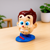 Jeu de Bureau en Plastique Anti-Stress à Presser, Jouet Interactif Nouveauté Fête avec Pulvérisation d'Eau pour Enfants de 2 à 4 Ans