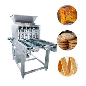 เครื่องทาเนยอัตโนมัติสำหรับขนมปัง คุกกี้ งา อัลมอนด์ <span class=keywords><strong>สาหร่าย</strong></span> และถั่ว พร้อมระบบทำขนมเค้กและขนมปัง - Product Image 4